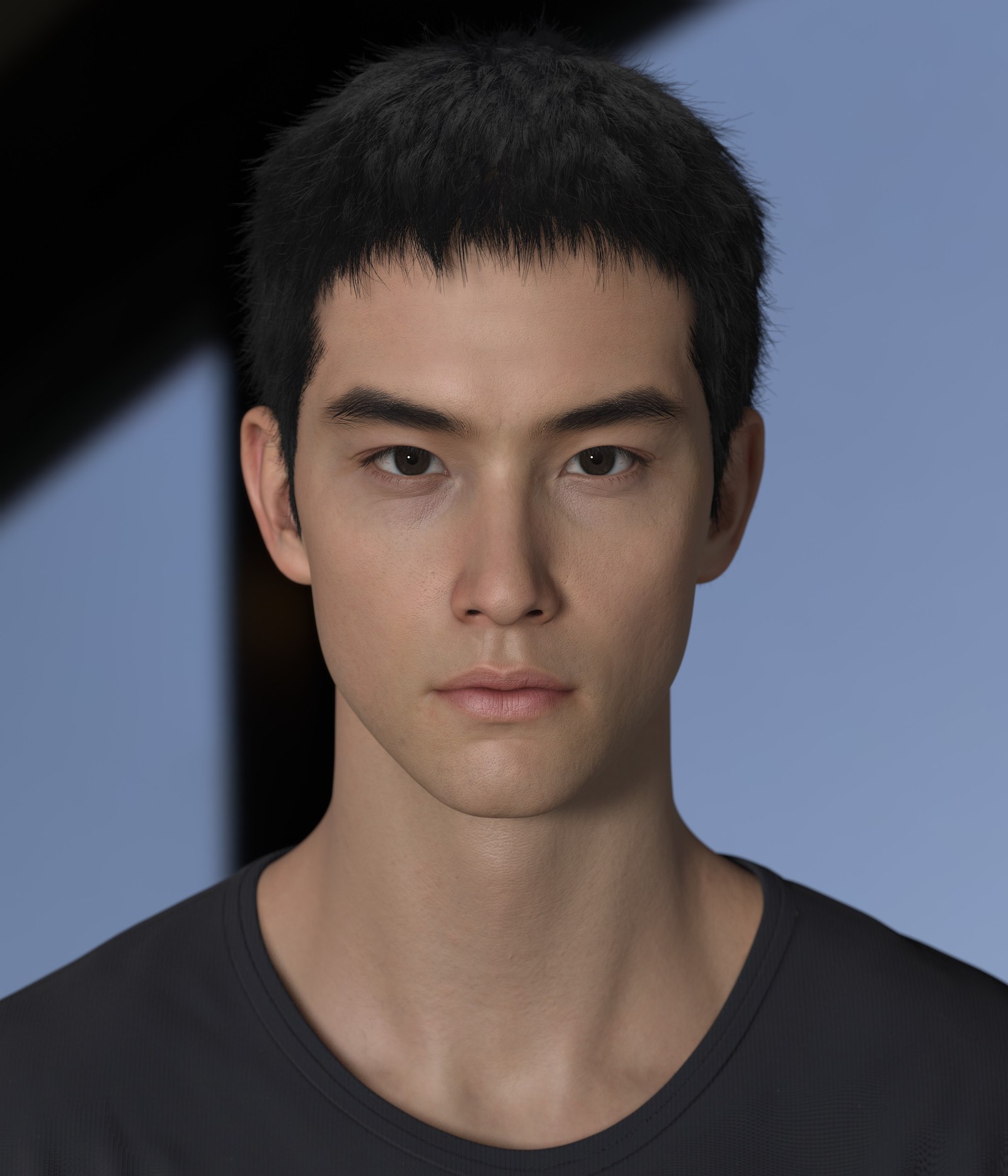 Asian male portrait